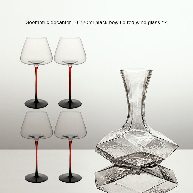 Wine Decanter Cube Diamond Breathable Rapid Wine Bottle for Home Luxury High-End Glass Red Wine Aerator
