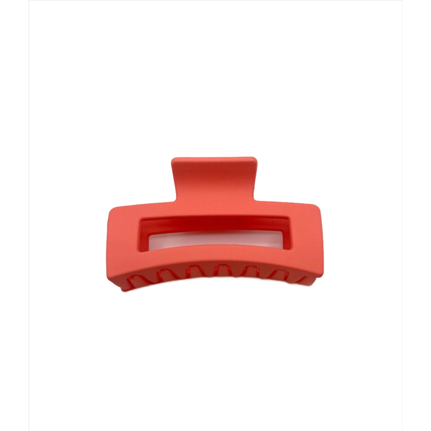 Salmon Pink Claw Clip