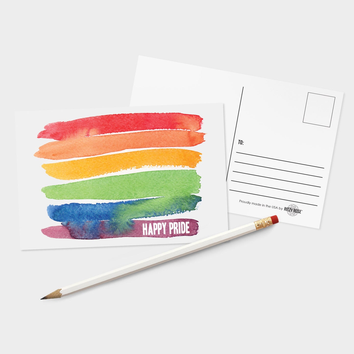 Rainbow Pride Postcards, Pack of 32