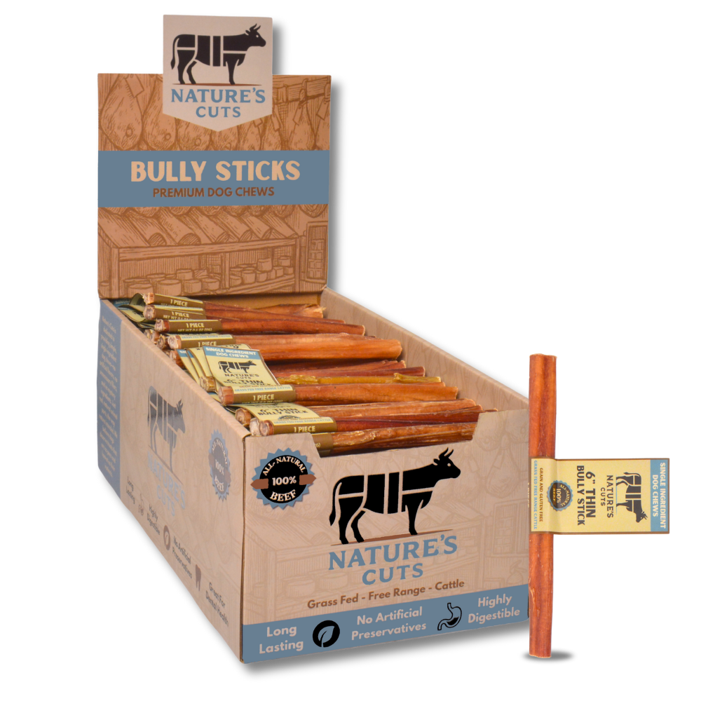 6" Thin Bully Sticks Display Box-0