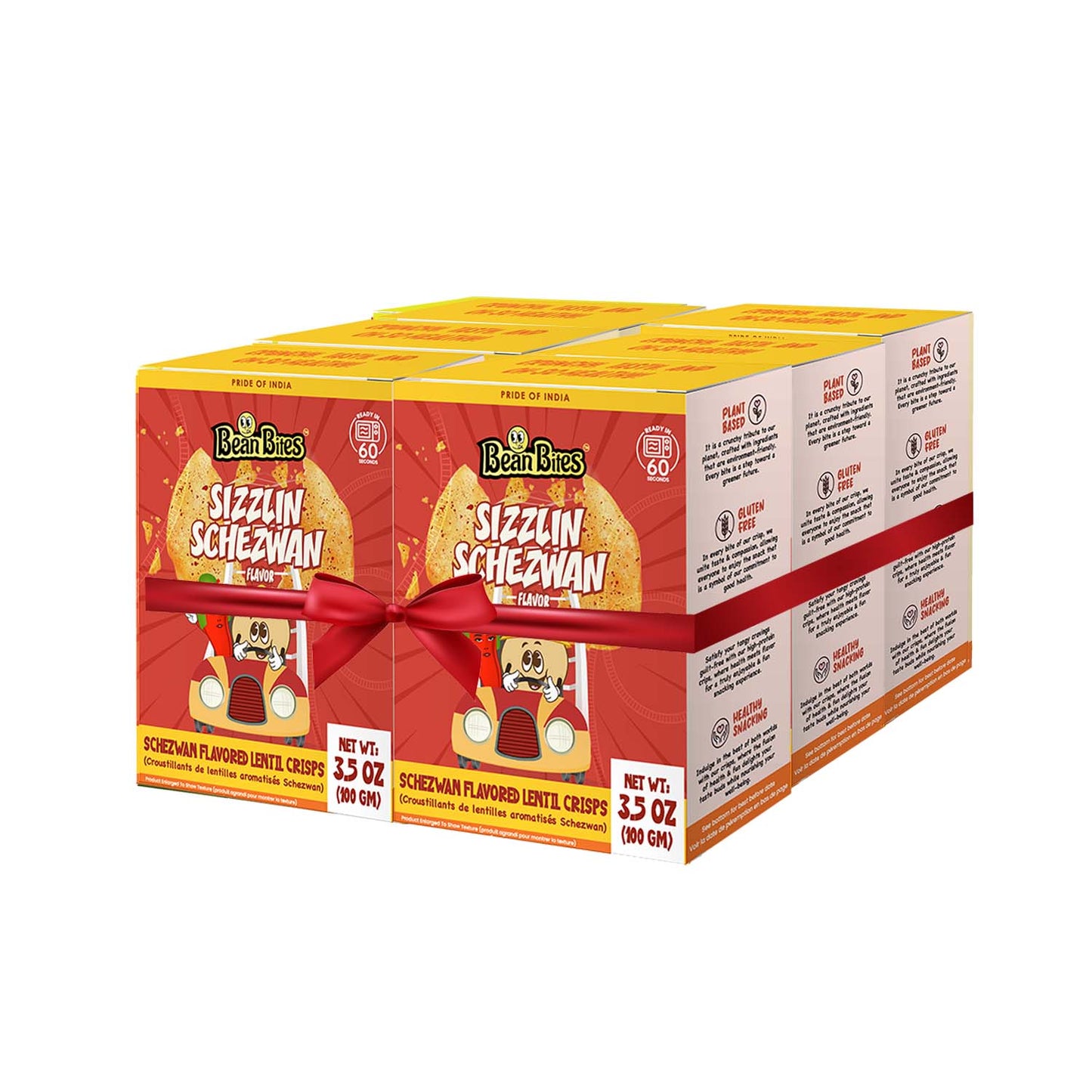 Bean Bites Sizzlin Schezwan Lentil Crisp-1