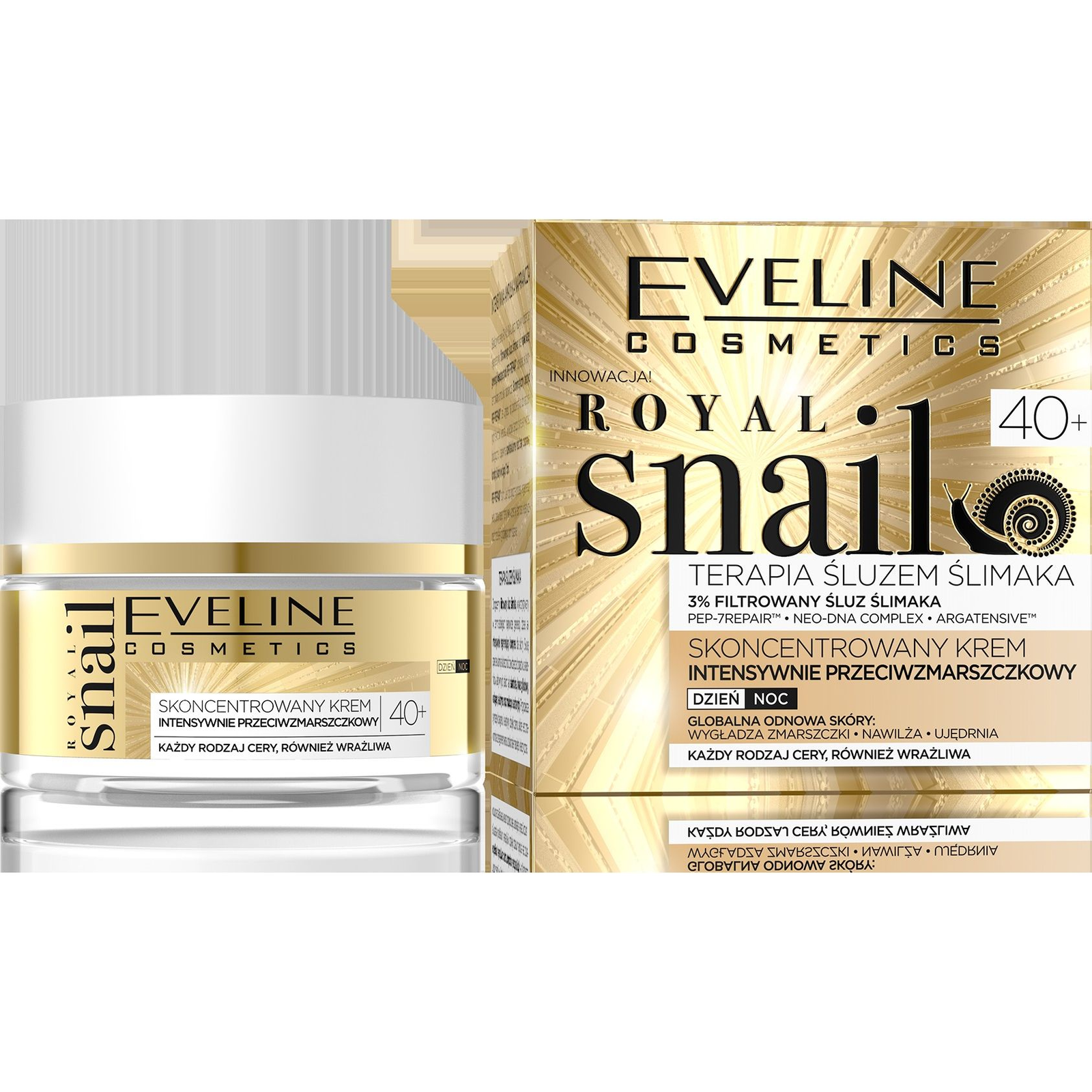 EVELINE Cosmetics Royal Snail Day And Night Cream 40+ 50 ml (080967)-0