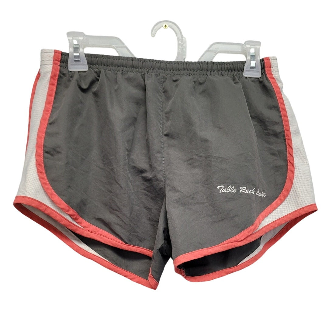 Boxer Craft Womens Medium Table Rock Lake Drawstring Waist Athletic Shorts