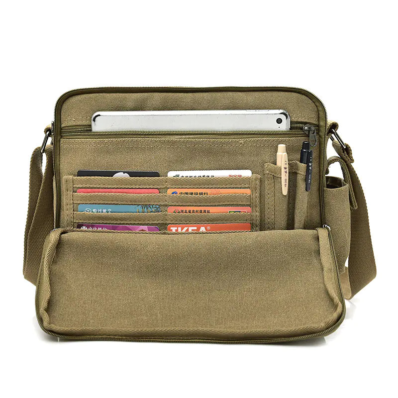 Washed Canvas Bag