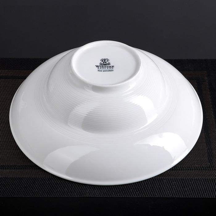 White Deep Salad or Soup Plate 12" inch | 30 Fl Oz |-3