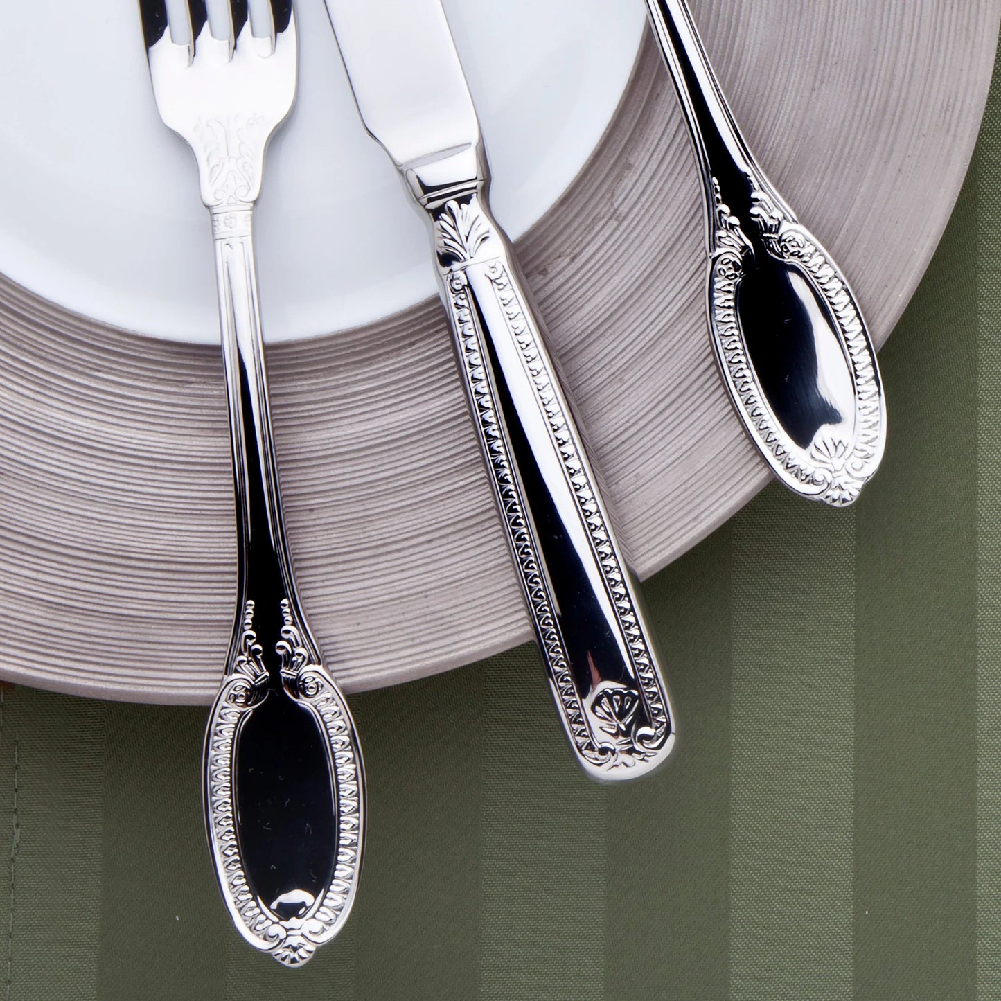 18/10 IMPERIA FLATWARE 45 PC SET, Service for 8