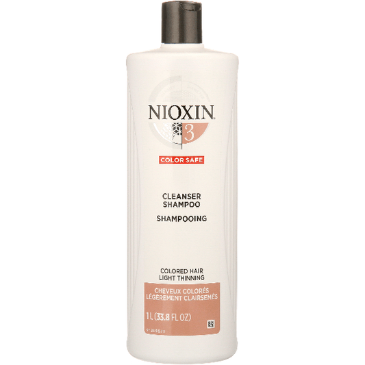 Nioxin System 3 Cleanser Shampoo for Fine Hair 33.8 fl oz