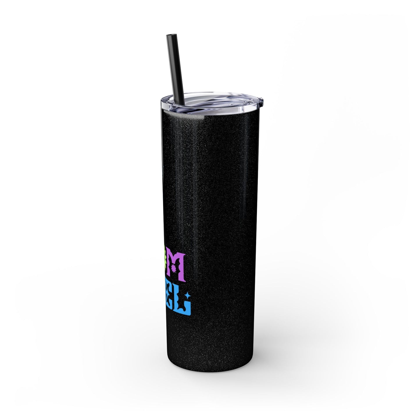 Mom Fuel Skinny Tumbler, 20oz Travel Cup, Gift for Moms, Fun Drinkware for Mothers, Perfect for Coffee and Tea