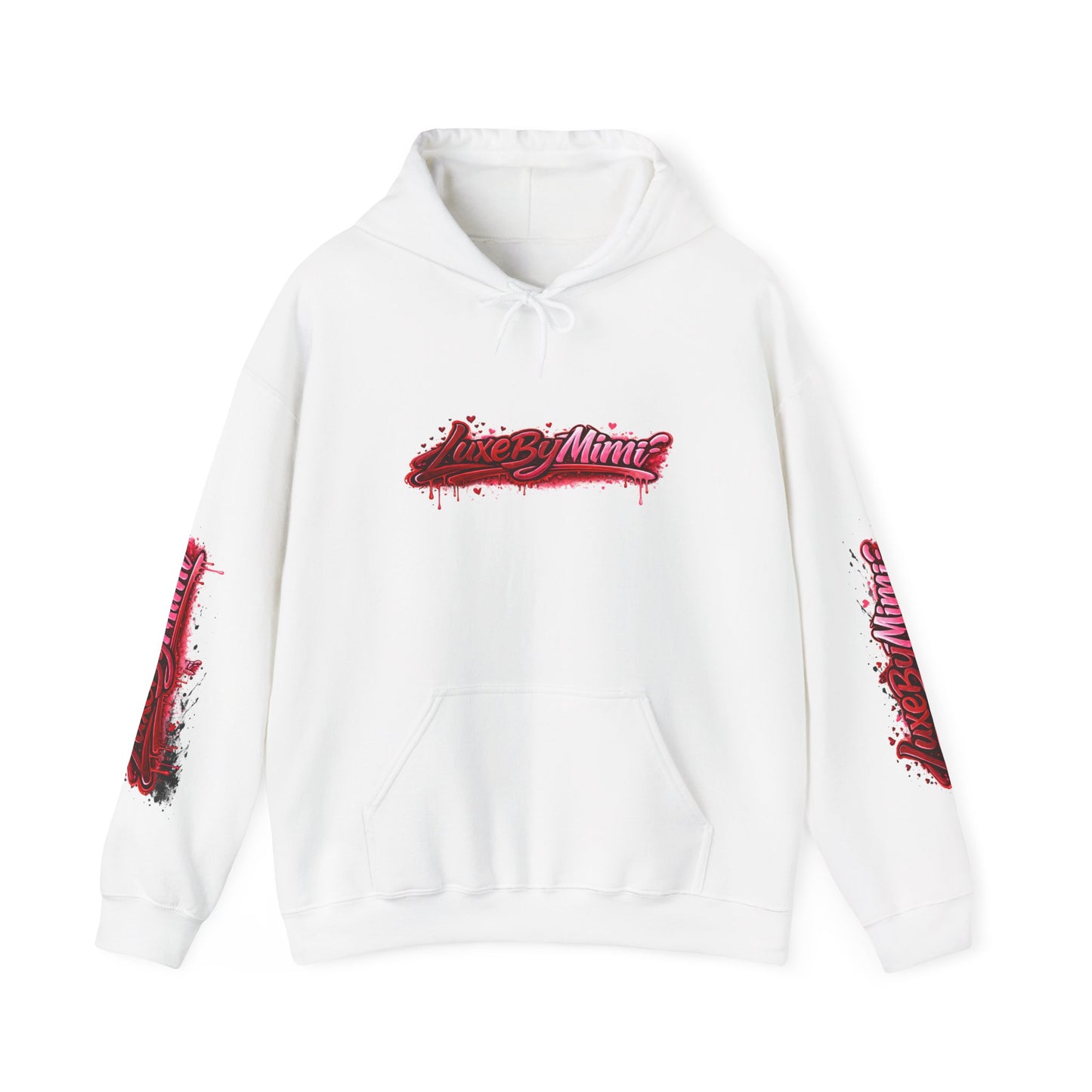 LuxeByMimi Brand Graffiti de Luxe Hoodie — Streetwear Pullover