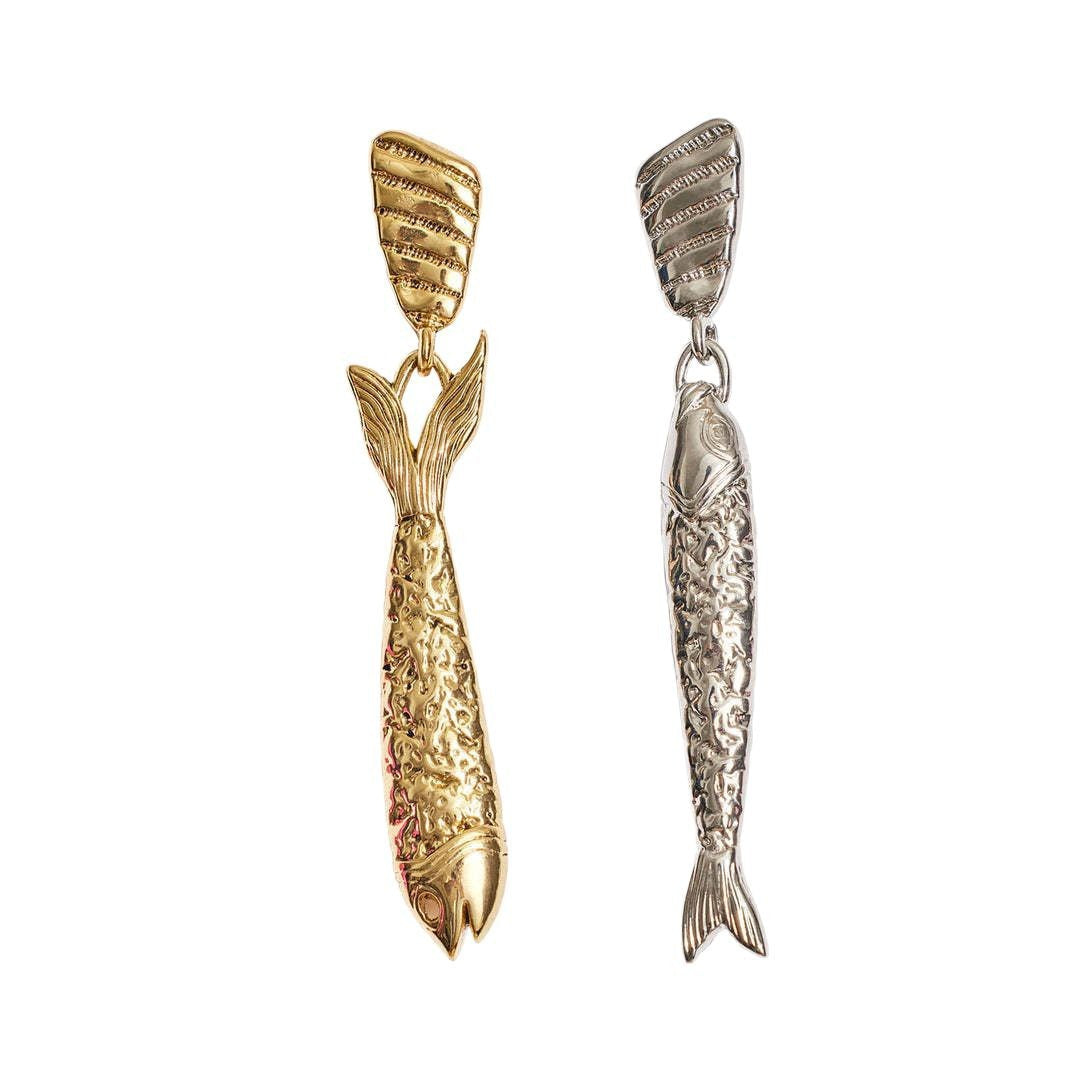 Long-style Artistic Stud Earrings Stainless Steel