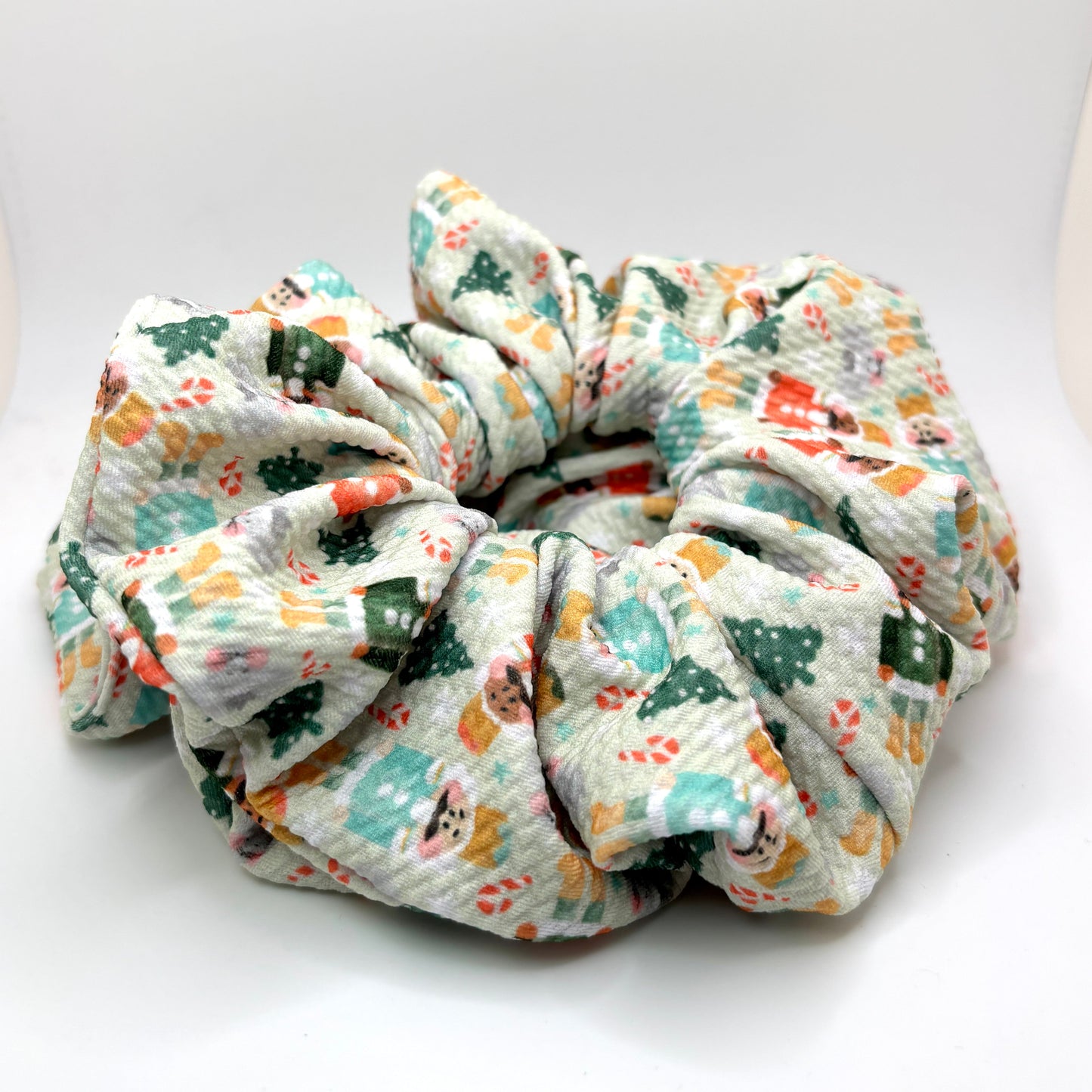 Nutcracker Christmas Bullet Scrunchie