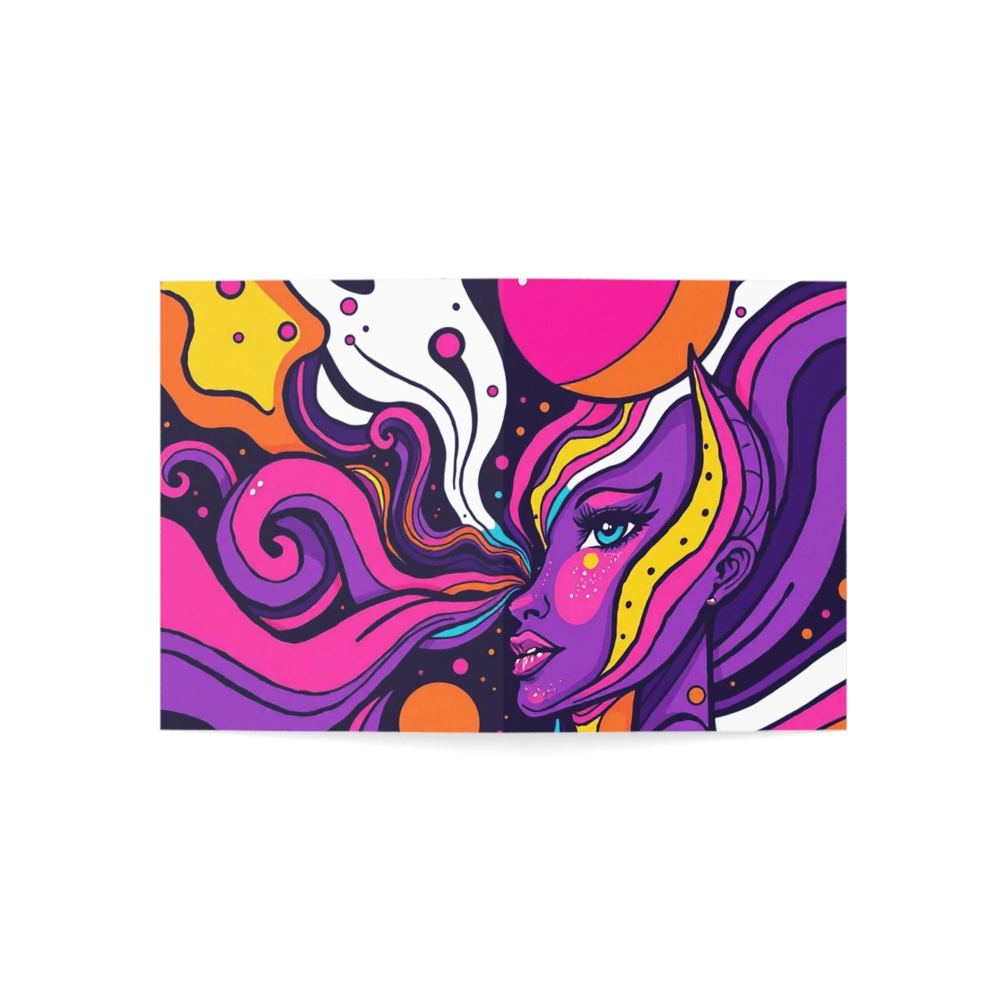Vibrant Art Greeting Cards - Colorful Abstract Designs for Any Occasion, Art Cards, Fun Stationery, Unique Gift, Invite, Note Cards