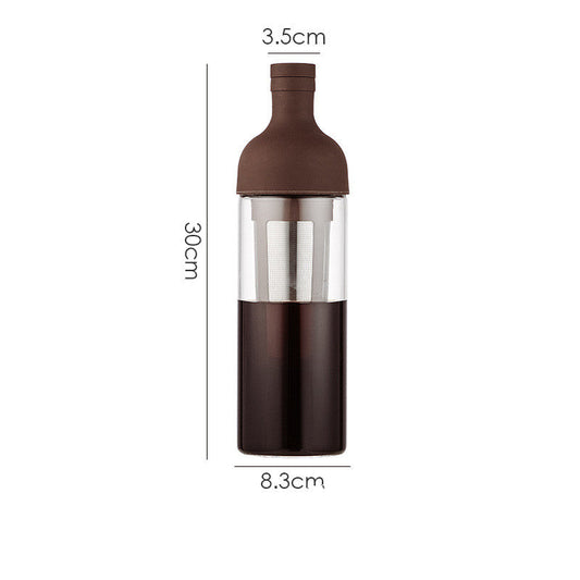 Glass Coffee Pot Mocha Cold Brew Cafetera Filter Coffee Pot Tea Infuser-10