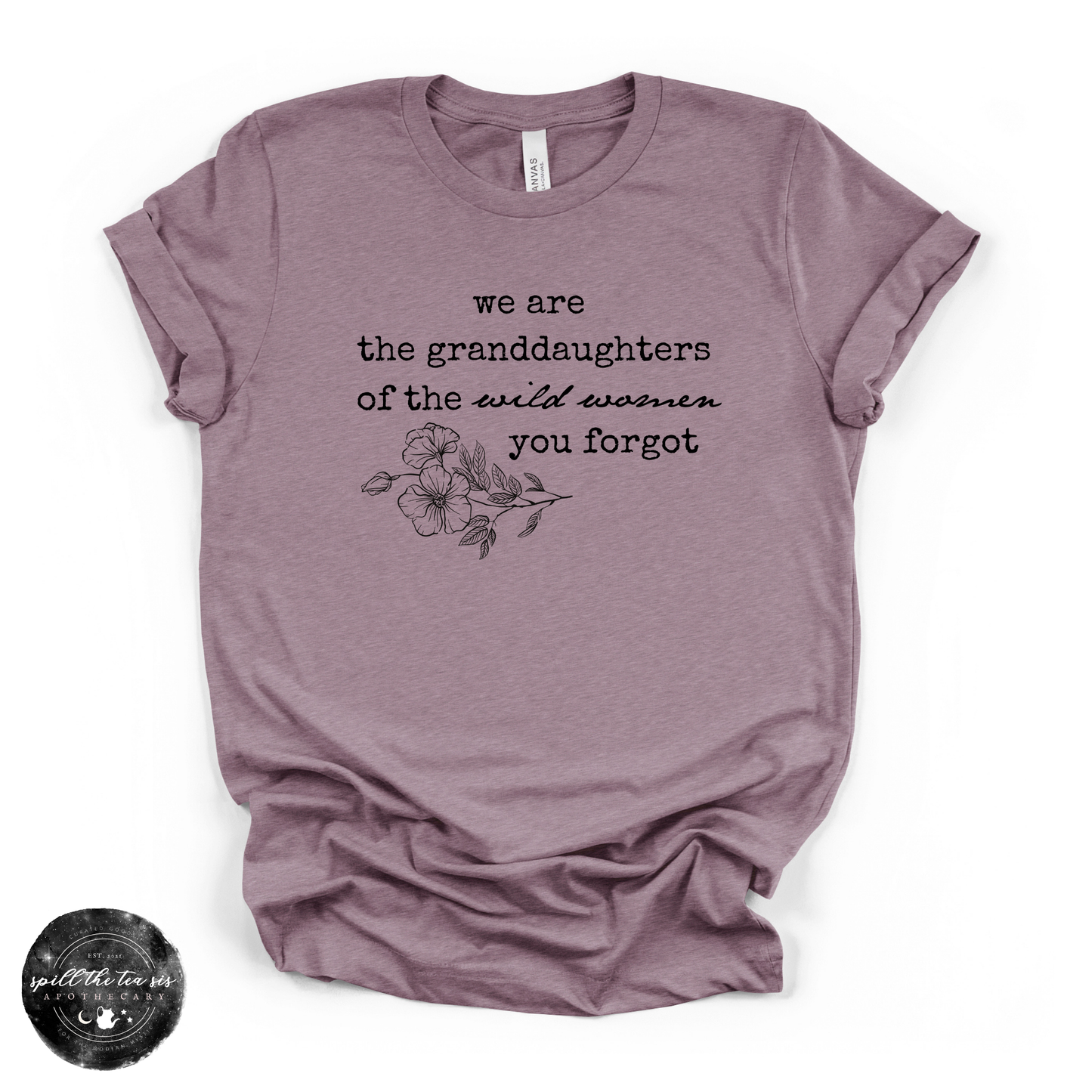 Granddaughters of the Wild Women Tee | Wild Woman Empowerment Graphic T-Shirt