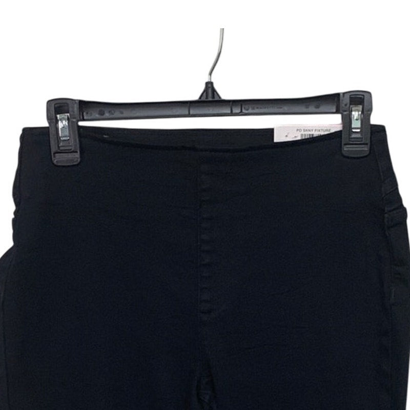 NWT New INC Womens Size 6 Mid Rise Skinny Stretch Black Jeans Pants