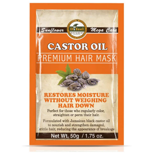 Difeel Castor Oil Premium Hair Mask (1.75oz)