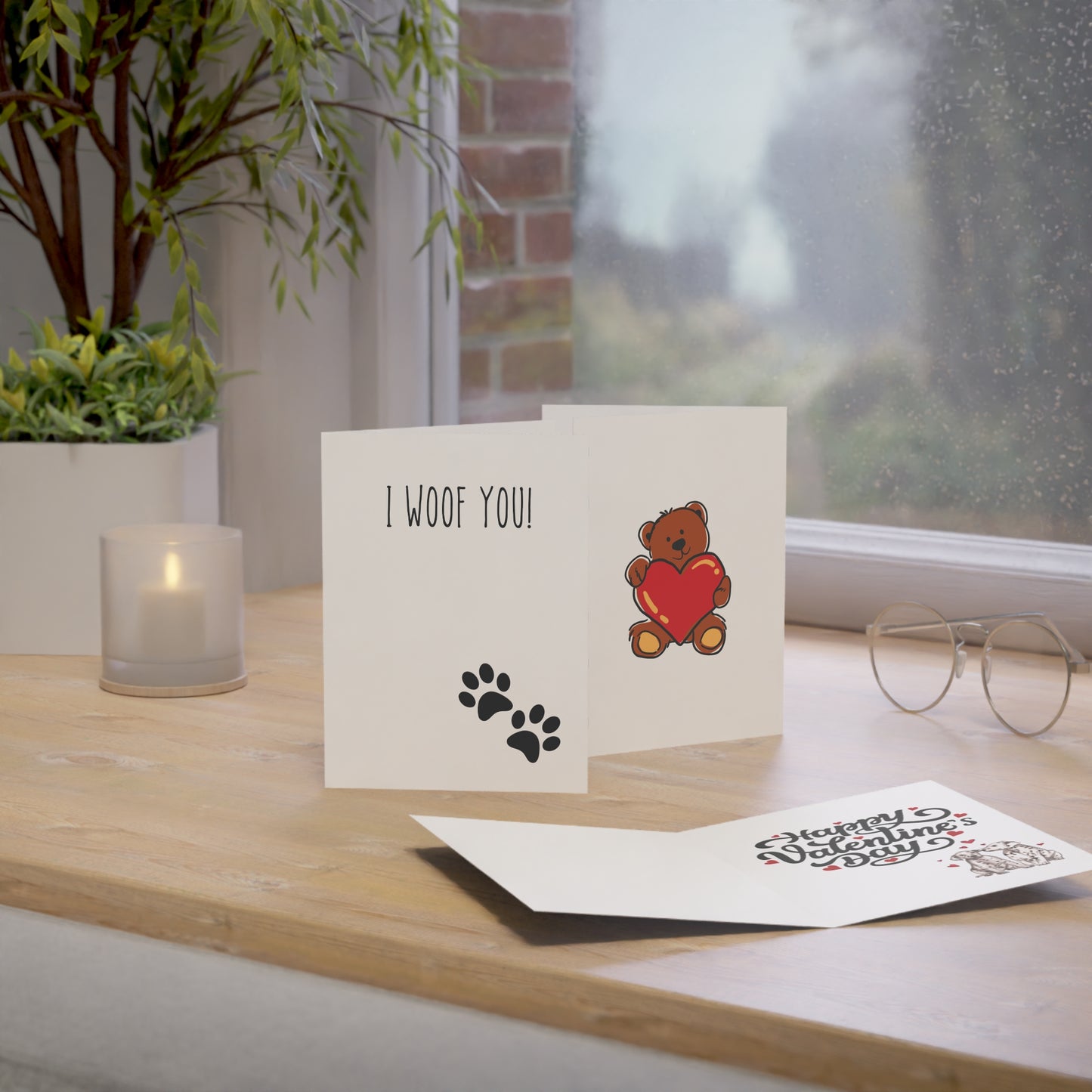 Greeting Cards for Pet Lovers, Cute Animal Greeting Cards, Love Cards for Friends and Family, Valentine's Day Cards, Adorable Cards [...]