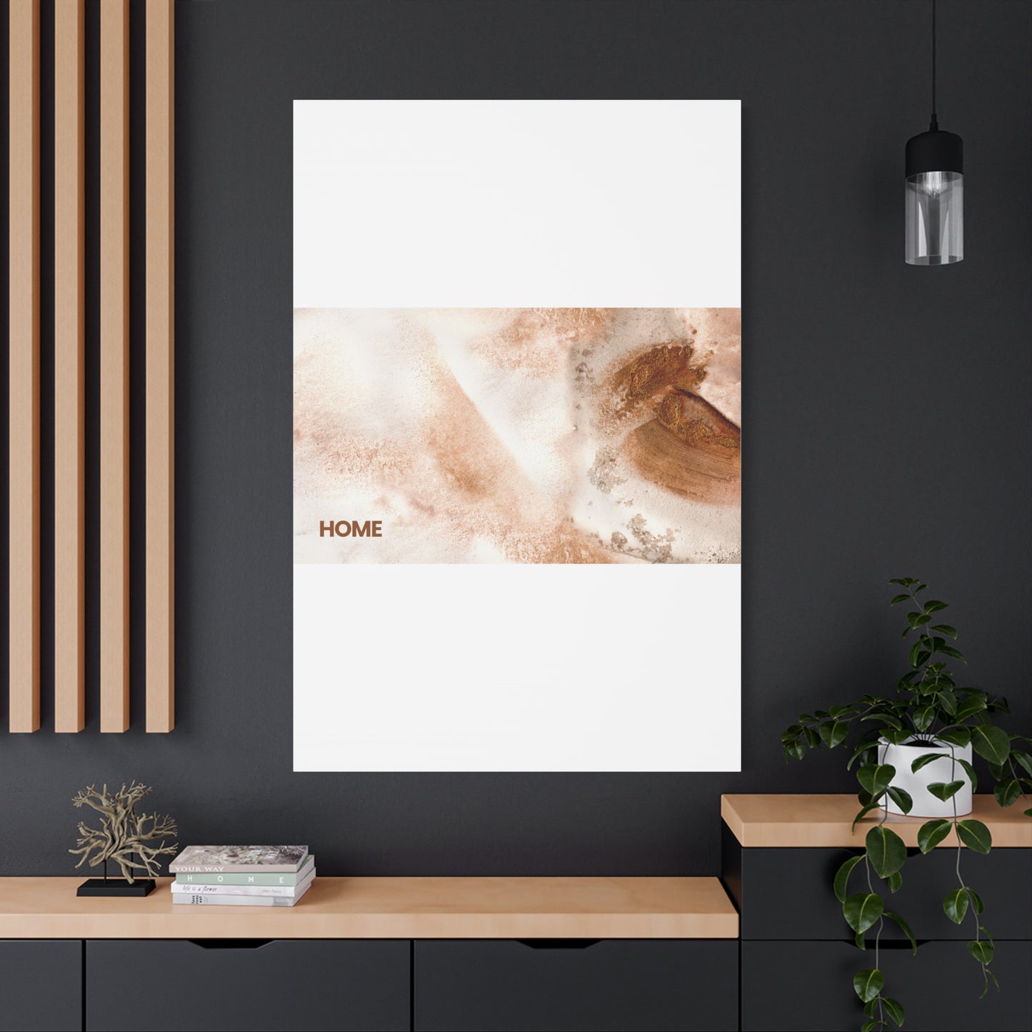 Matte Canvas Wall Art, Home Decor, Abstract Wall Art, Modern Art, Housewarming Gift, Living Room Decor, Elegant Home Accent