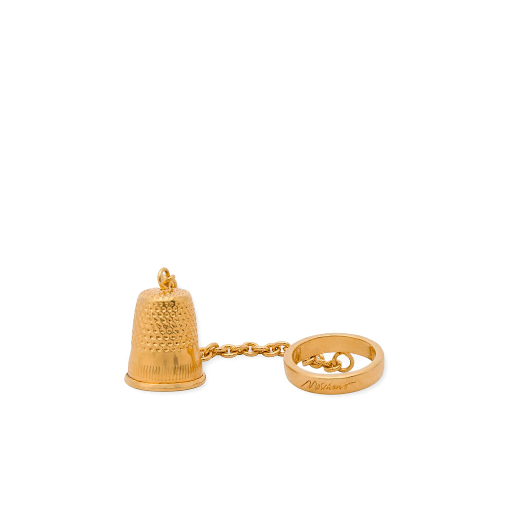 Moschino Gold Rings Women