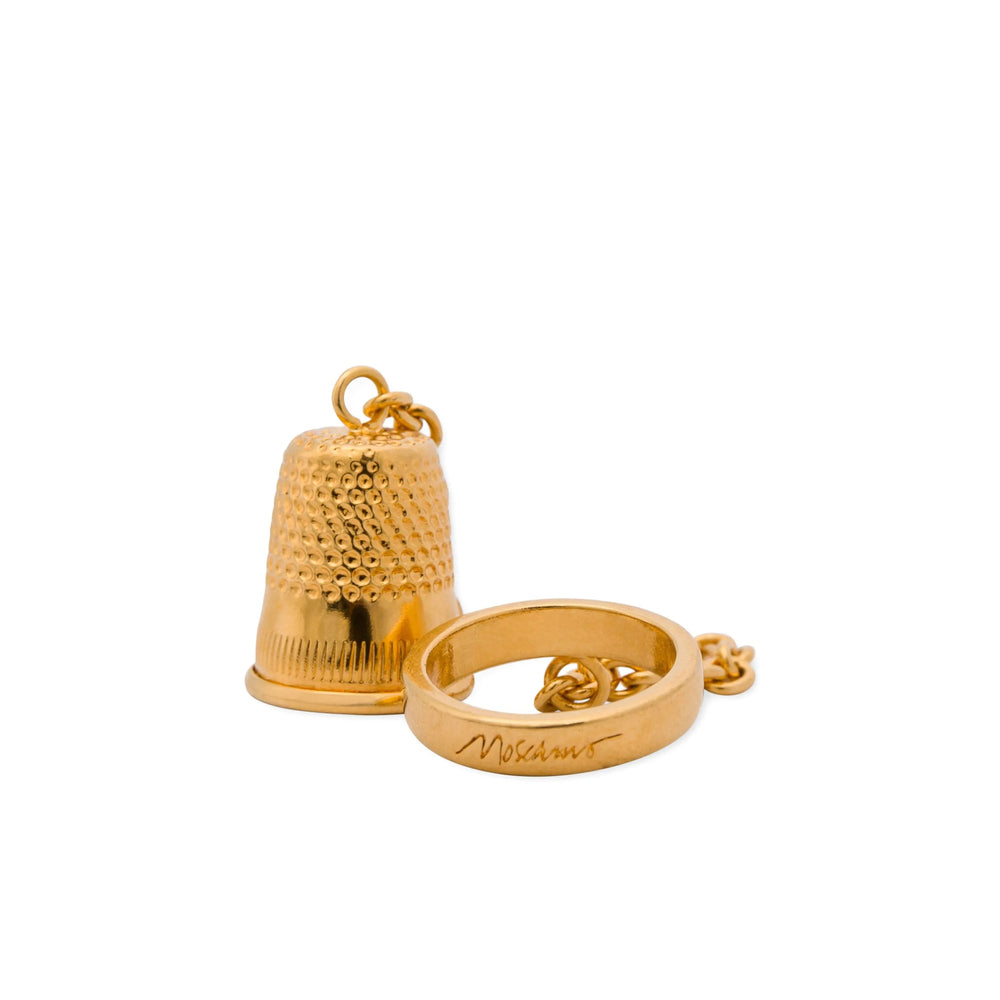 Moschino Gold Rings Women
