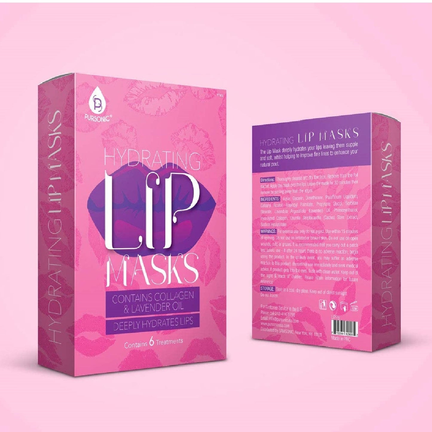 Hydrating Lip Masks (Pack of 6)-3