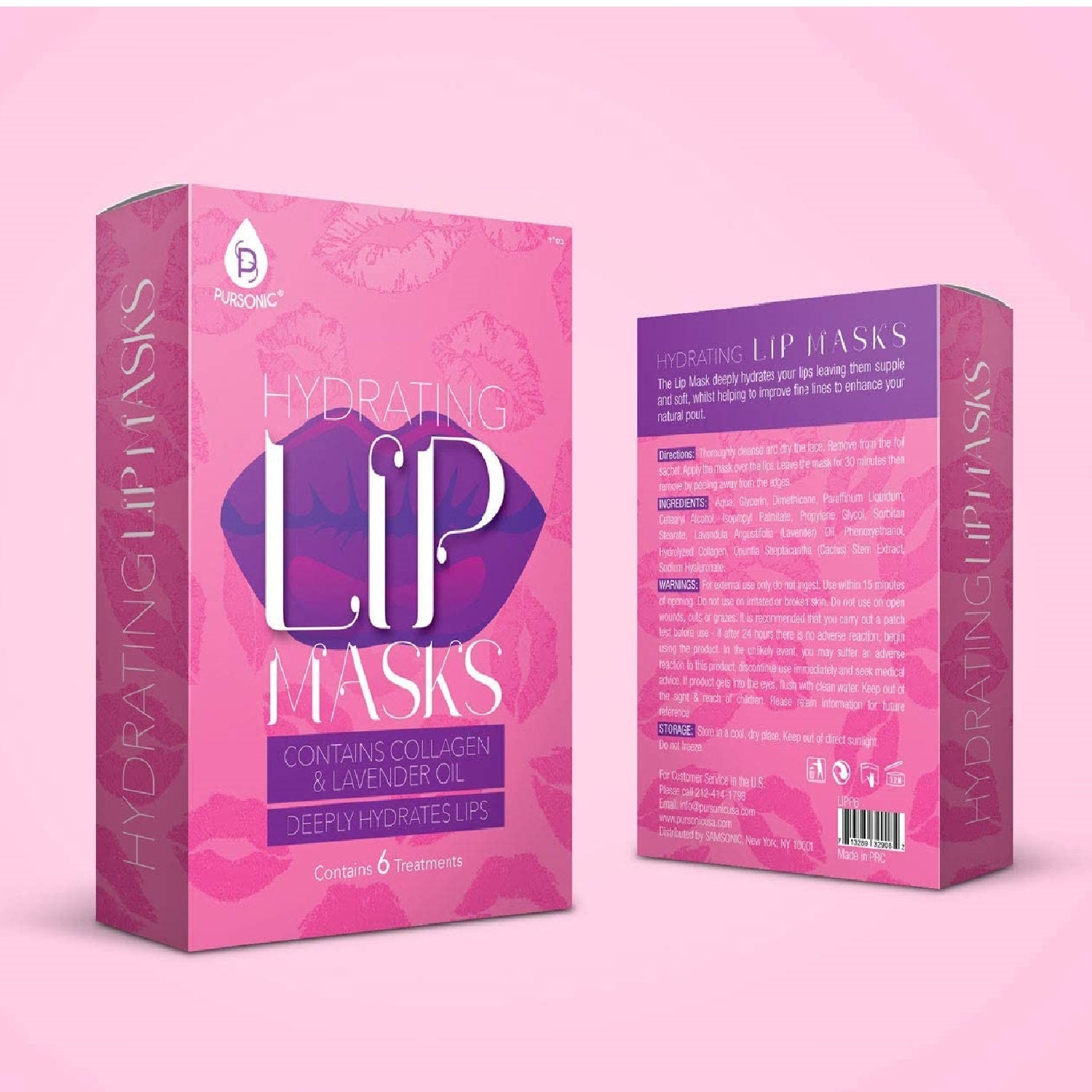 Hydrating Lip Masks (Pack of 6)-3