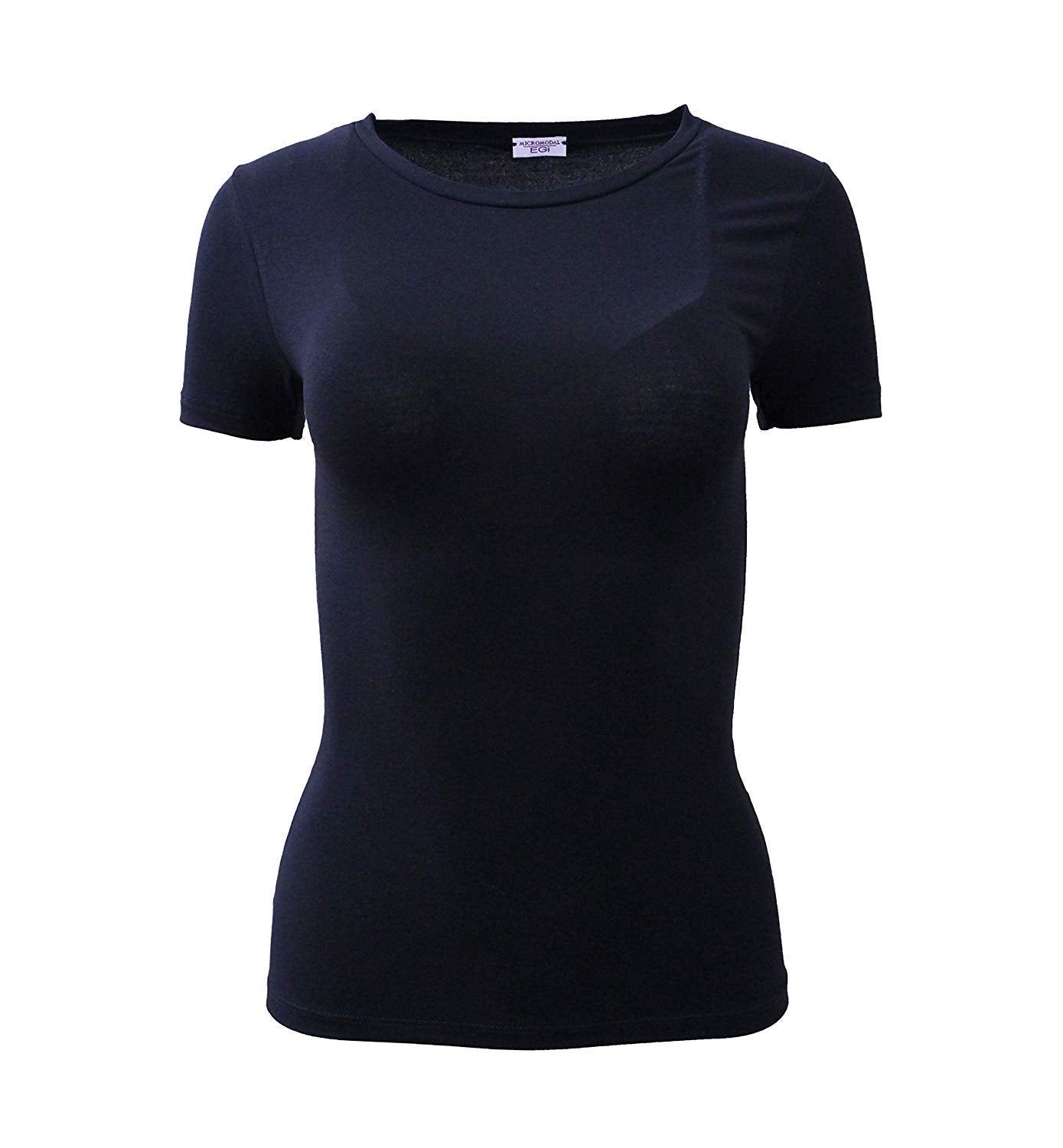 EGI Luxury Modal Women's T-Shirt. Proudly Made in Italy (Crew Neck 1132).