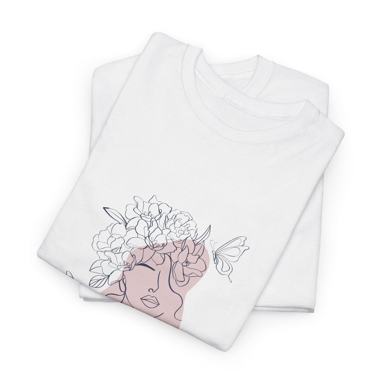 Bloom Where You Are Planted Chic Inspirational Quote Tee, Inspirational Cotton T-Shirt, Casual Graphic Tee, Vintage Style Unisex Shirt, Gift for Her
