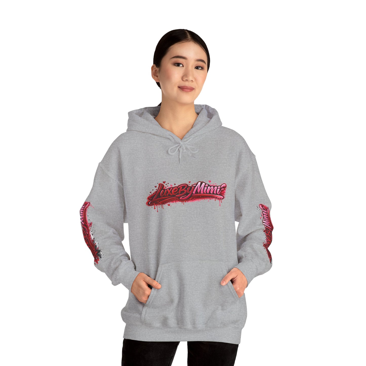 LuxeByMimi Brand Graffiti de Luxe Hoodie — Streetwear Pullover