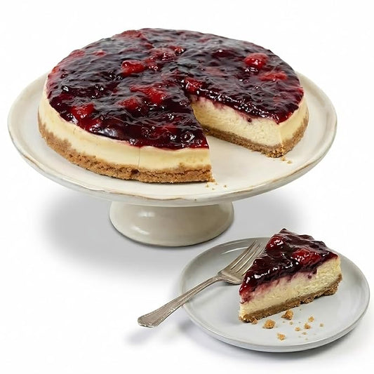 Andy Anand Gluten-Free Wild Berry Cheesecake, 9-Inch, 2.8 lb – Freshly Baked, California Cream Cheese, No Preservatives, Birthday Gift Box