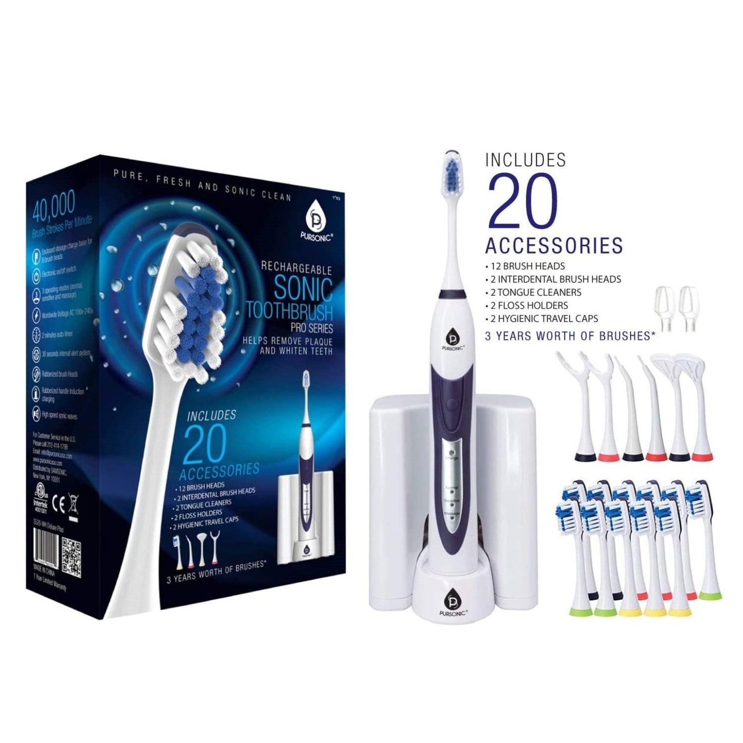 Electric Movement Rechargeable Electric Toothbrush-1