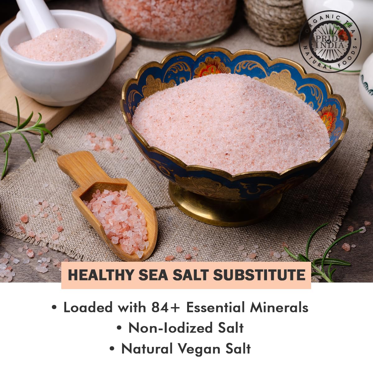 Himalayan Pink Rock Salt - Medium Grind-3
