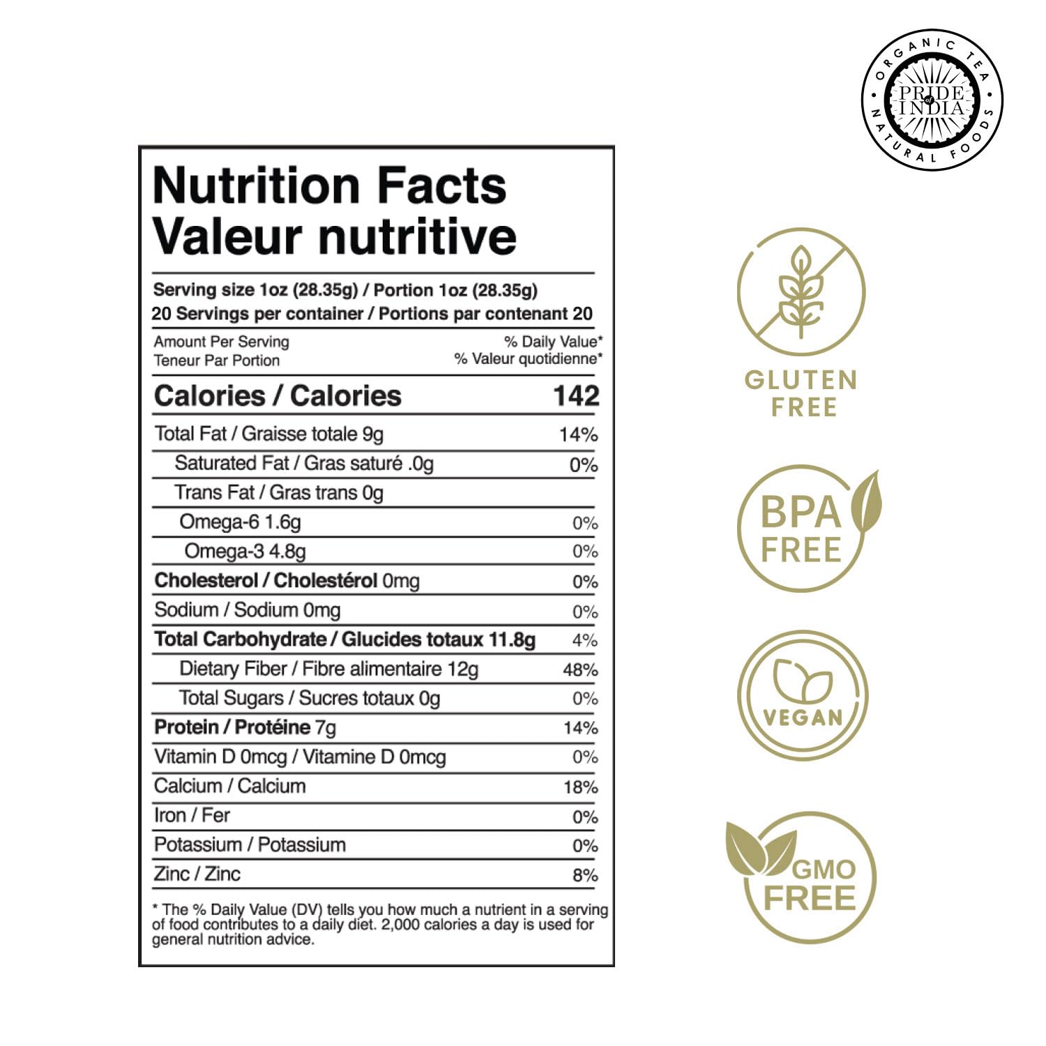 Whole Black Chia Seeds - Omega-3 & Calcium Superfood Jar-2