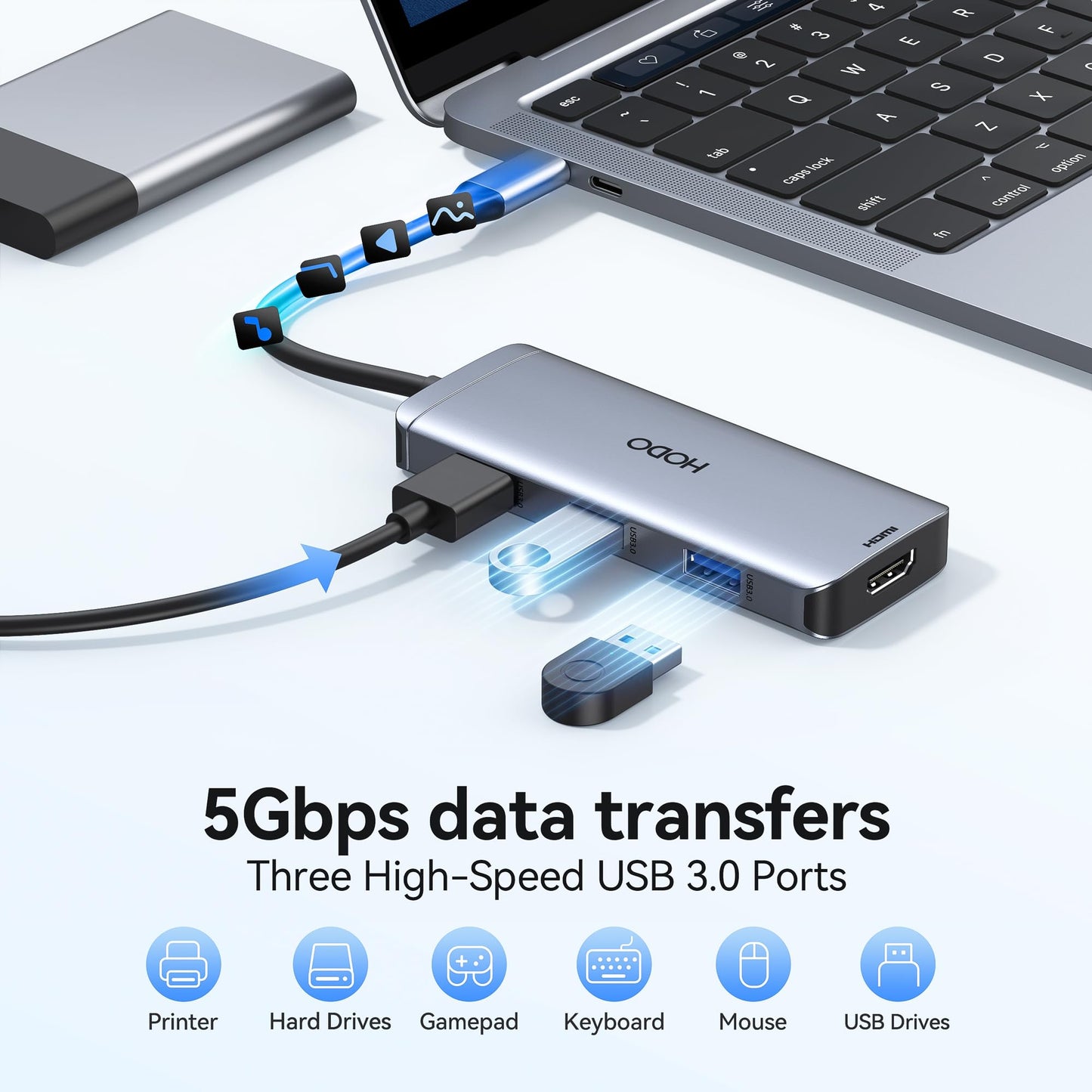 USB C Docking Station Dual Monitor Adapter for Dell HP, Laptop Docking Station 3 Monitors Quad Display USB C Hub Dongle to 4K HDMI+DP+VGA,3 USB2.0,100W PD,8 in 1 Thunderbolt Dock for Lenovo,Surface