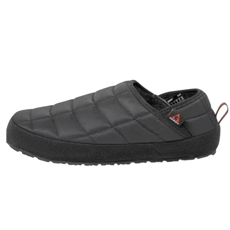 New In Box Gerry Mens Size 12 Black Puff Shoe Collapsible Heel Slipper Shoes
