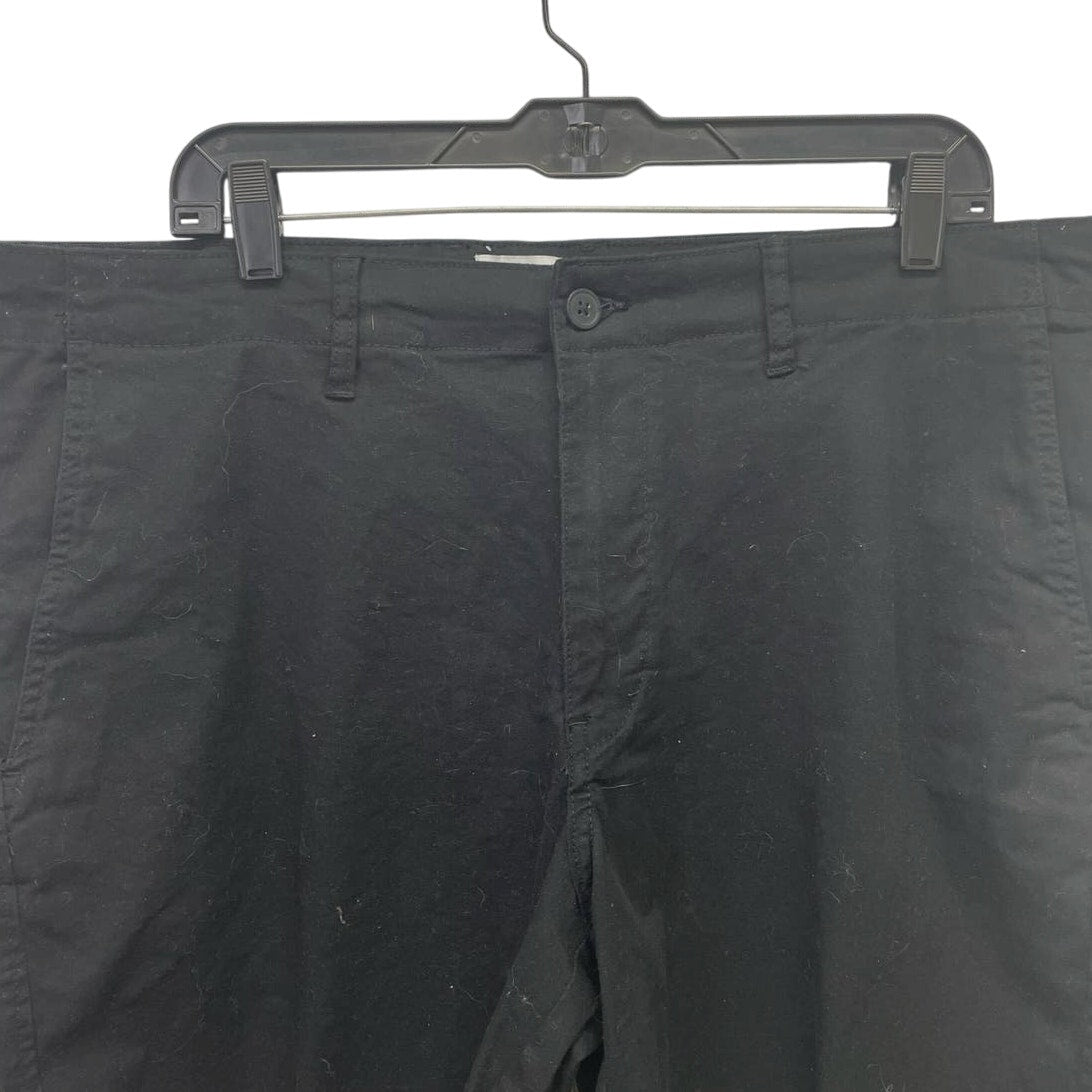 H&M Mens Size 38 Regular Fit Cotton Blend Zipper Front Long Board Shorts