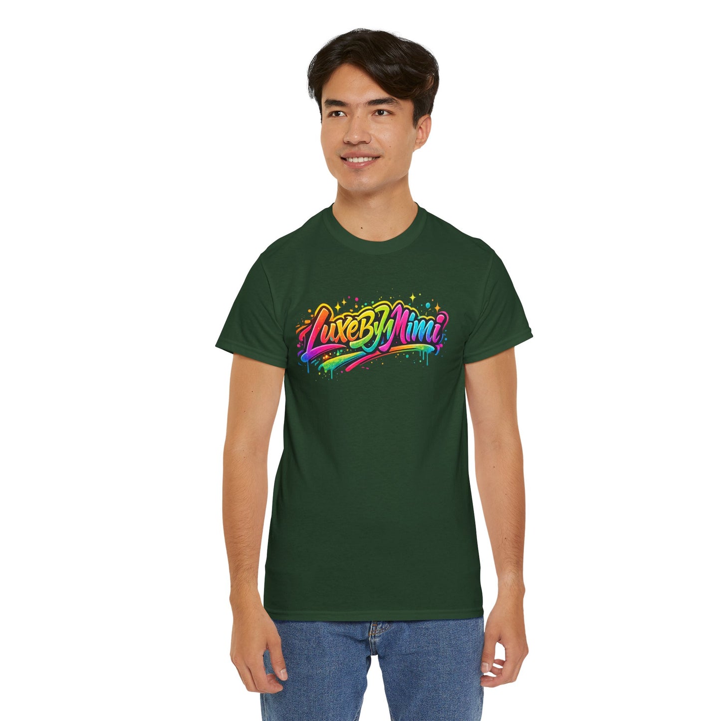 Graffiti Logo T-Shirt — 'Luxe By Mimi' Brand Colorful Streetwear Tee