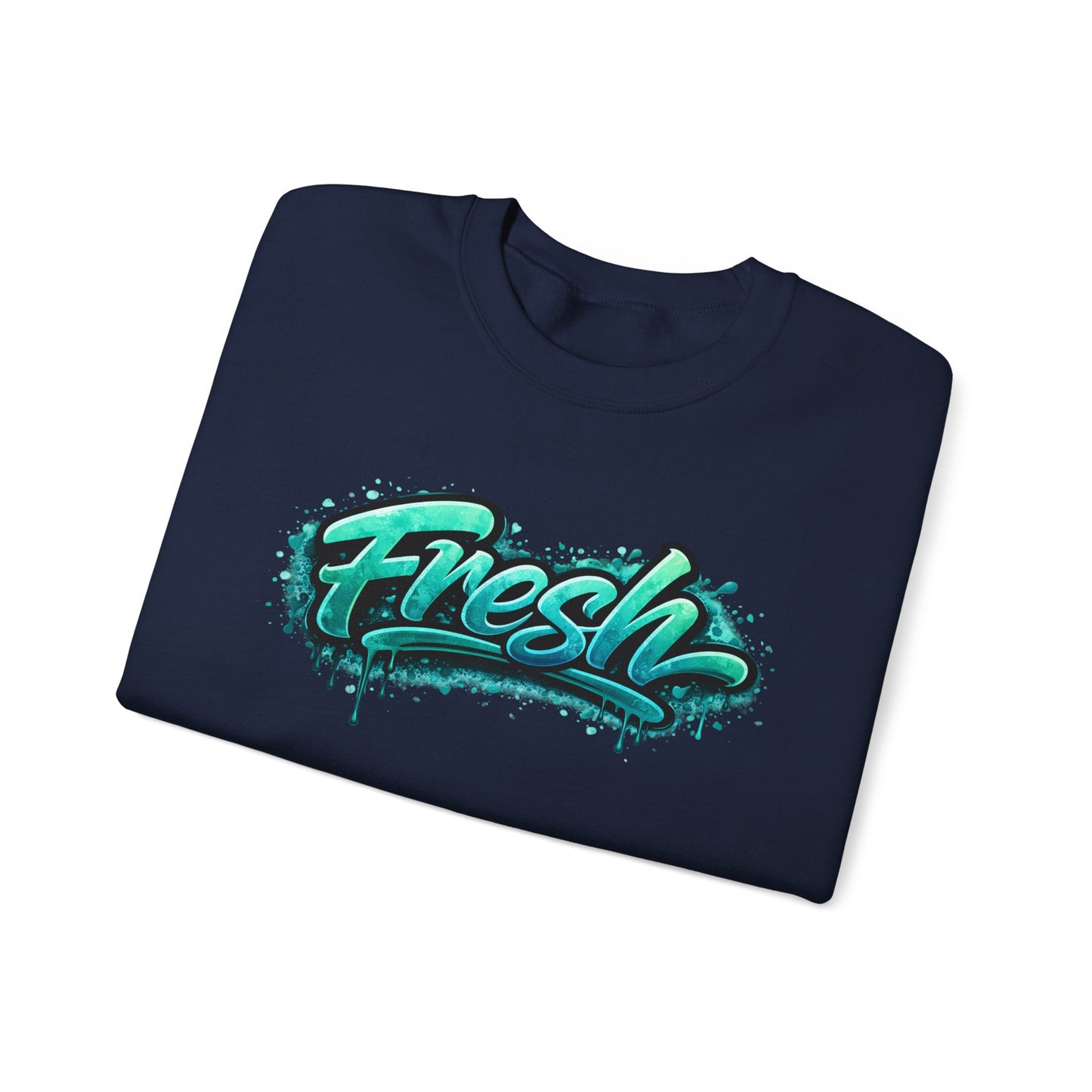 Fresh Graffiti Crewneck Sweatshirt