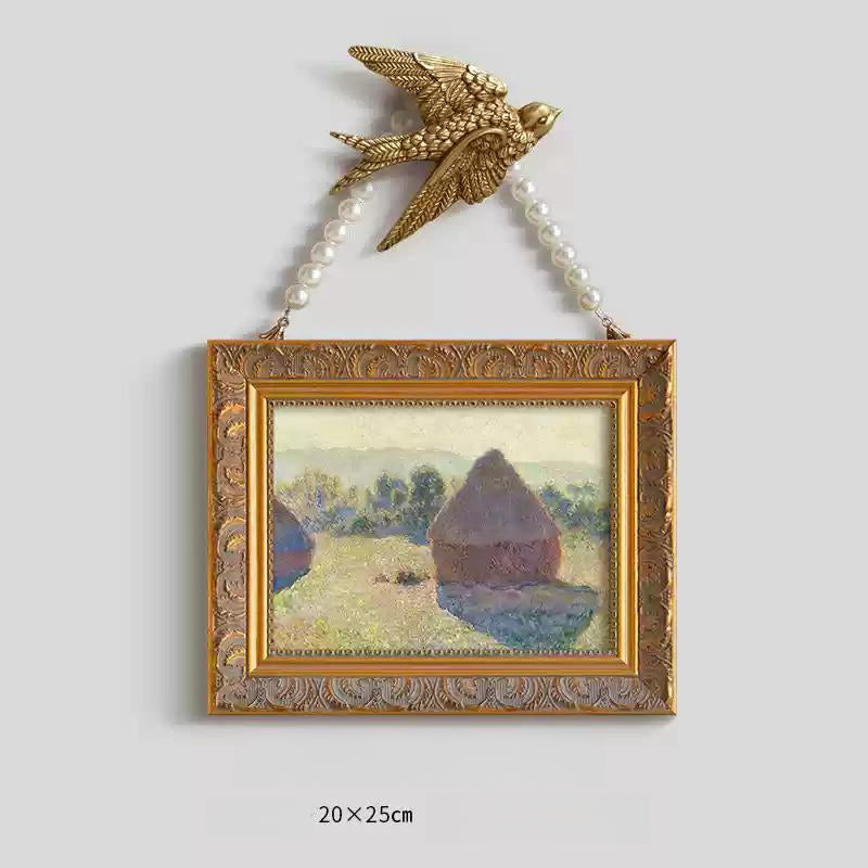 Vintage French Wall Painting Set-6