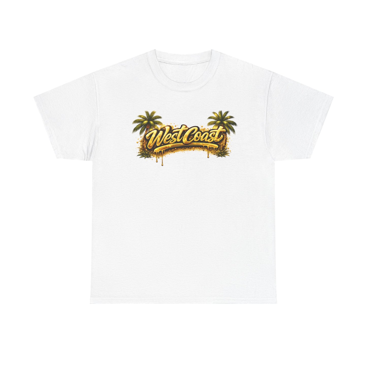 West Coast Palm Tree T-Shirt — Retro Surf Vibe Tee
