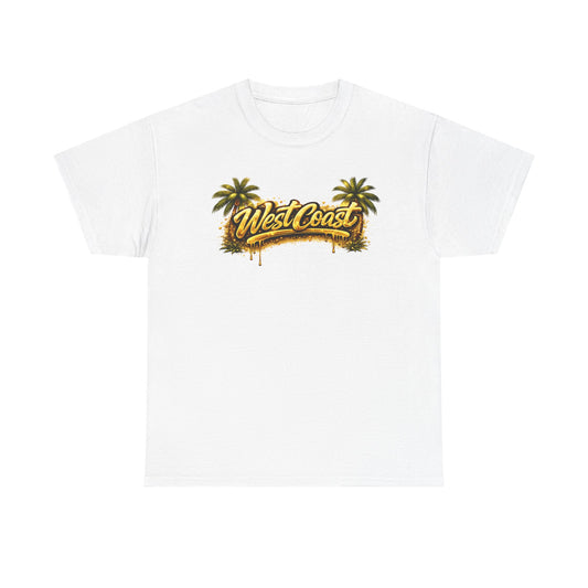 West Coast Palm Tree T-Shirt — Retro Surf Vibe Tee