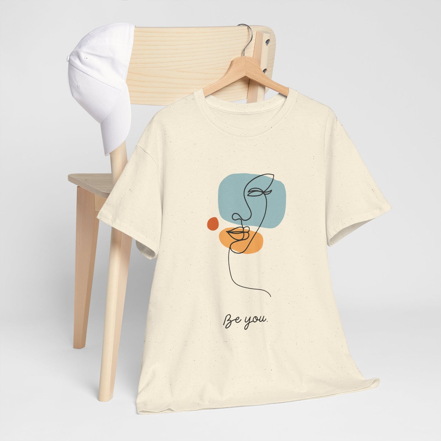 Be You Unisex Cotton Tee - Inspirational Graphic Tee for Self-Love, Gift for Friends, Casual Wear, Birthday, Everyday Comfort