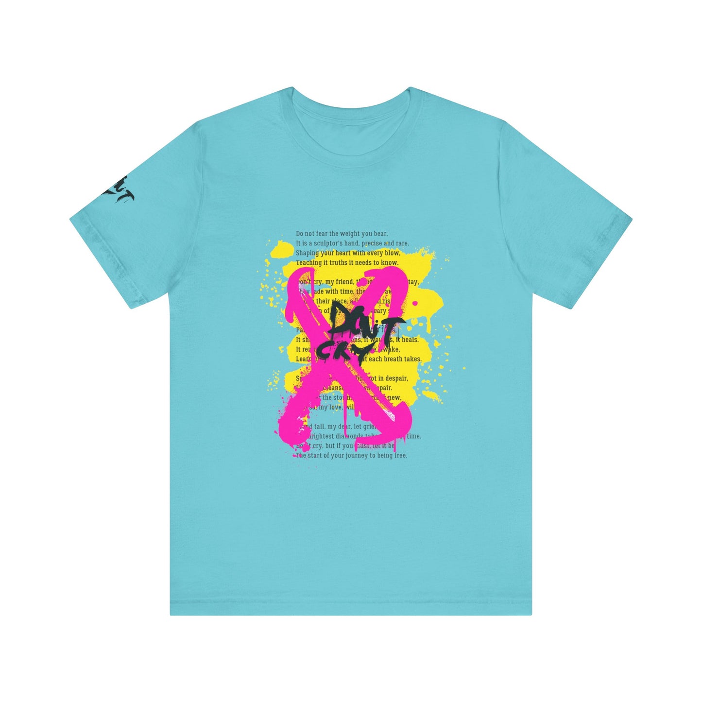 Inspirational Unisex Short Sleeve Tee - Journey to Self-Love & Empowerment