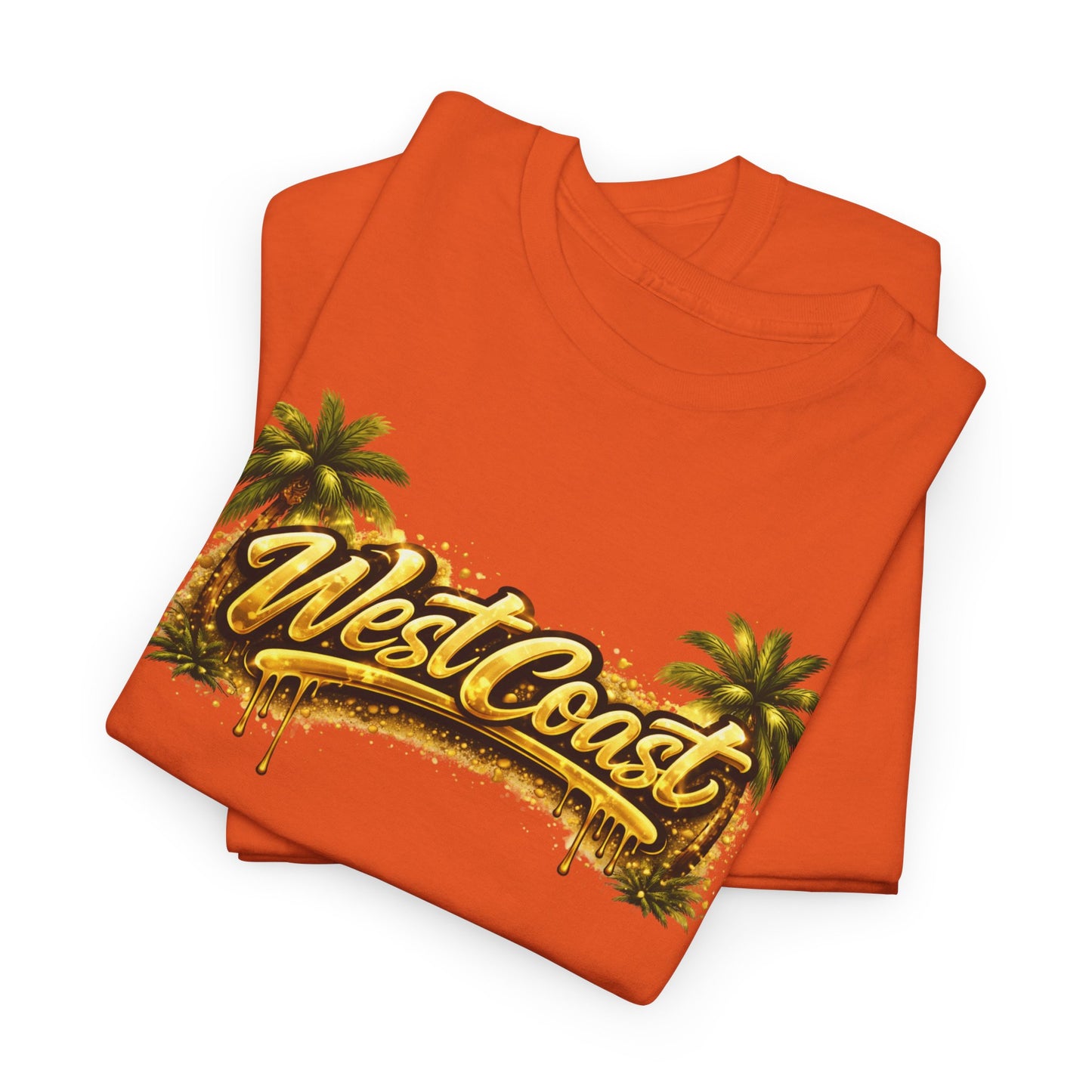 West Coast Palm Tree T-Shirt — Retro Surf Vibe Tee