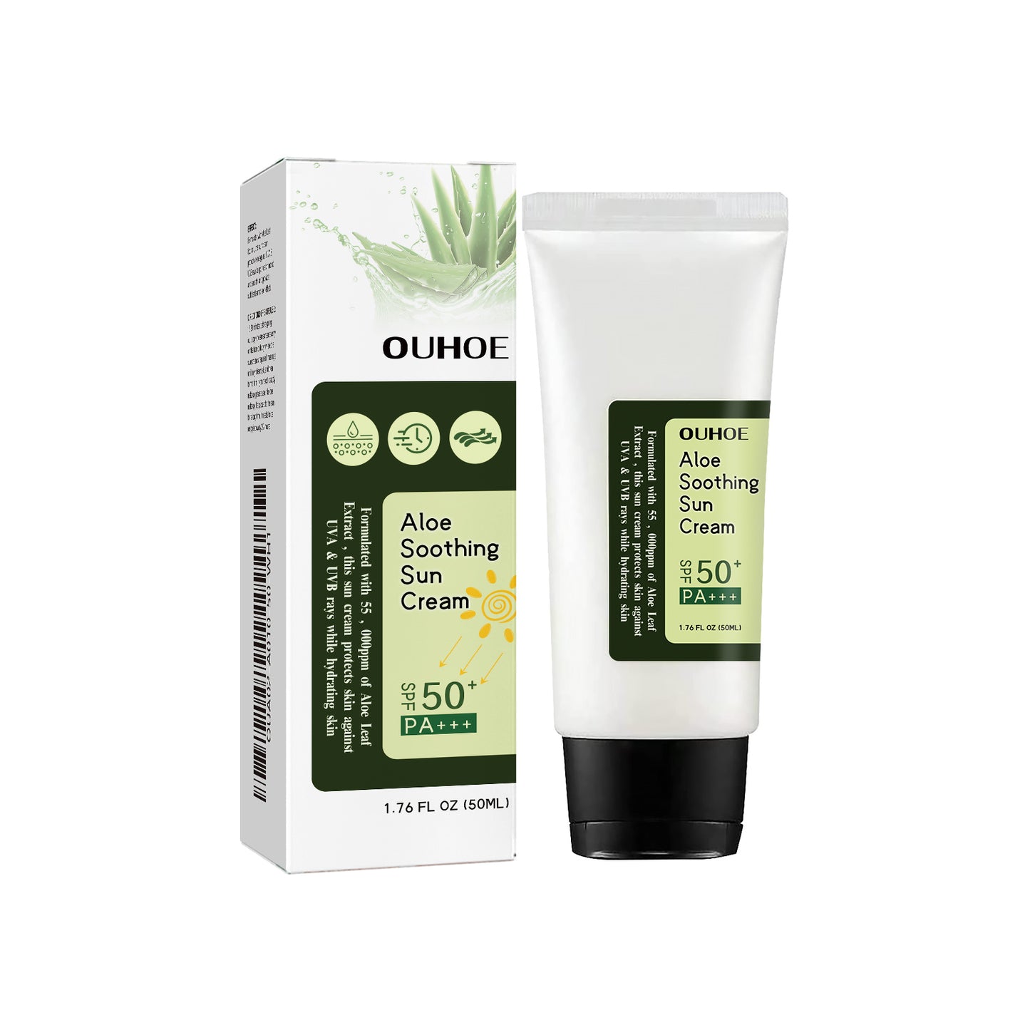 Aloe Vera Beskermende Room, Hidrerende Vars Isolerende UV Beskermende Room