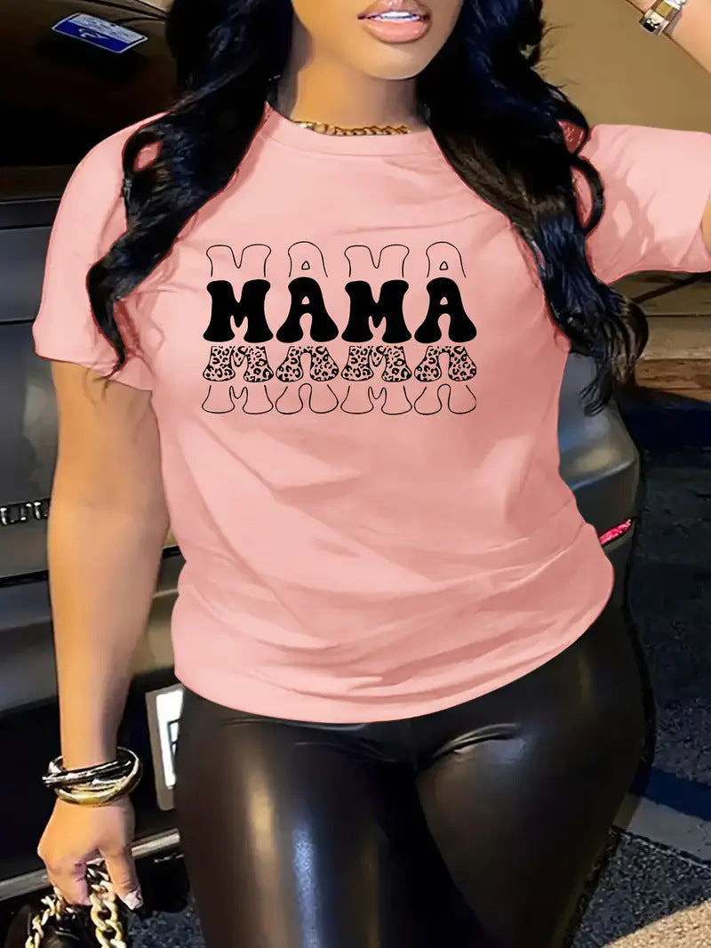 Women's Short Sleeve Round Neck T-Shirt  Style Gift