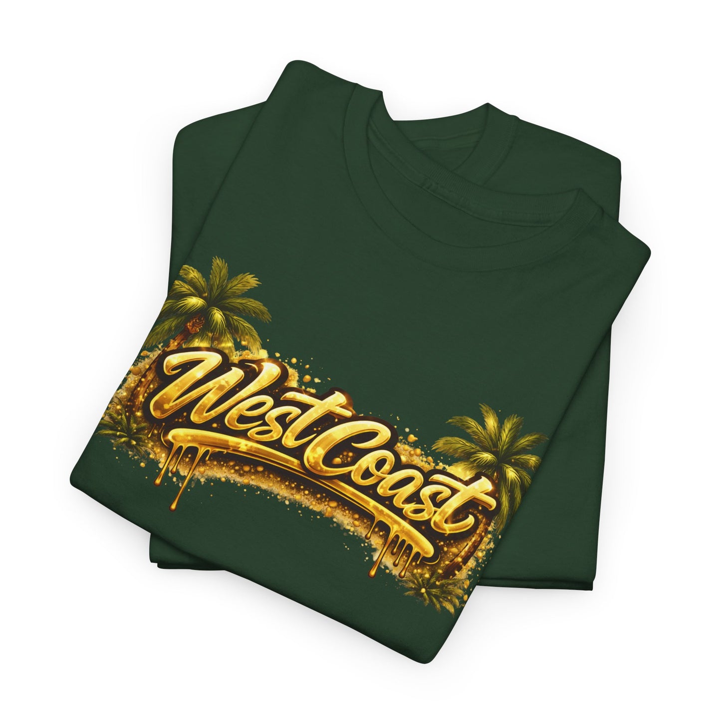 West Coast Palm Tree T-Shirt — Retro Surf Vibe Tee