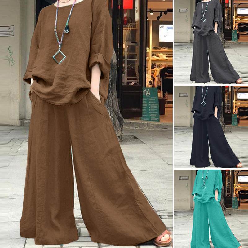 Women's Fashion Casual Loose Solid Color Suit