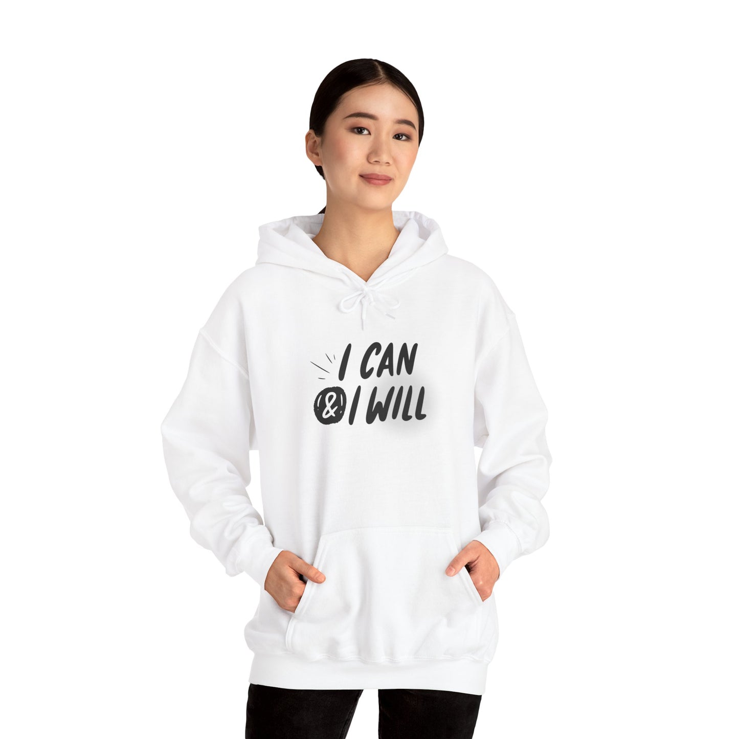Motivational Hoodie for Empowerment, Cozy Sweatshirt for Inspirational Gift, Unisex Apparel, Perfect for Casual Wear, Gym and Self-Care