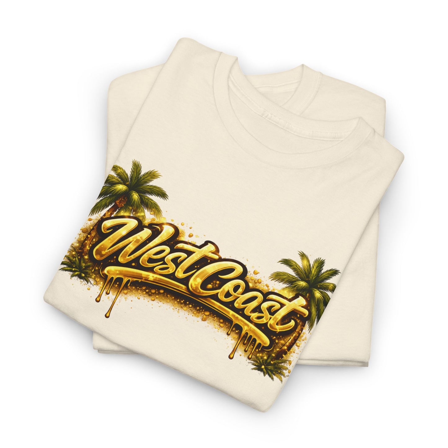West Coast Palm Tree T-Shirt — Retro Surf Vibe Tee
